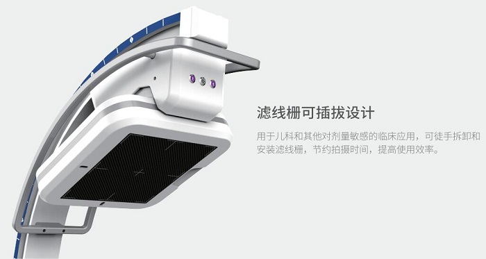 移動式三維C形臂的濾線柵 移動式三維C形臂的濾線柵