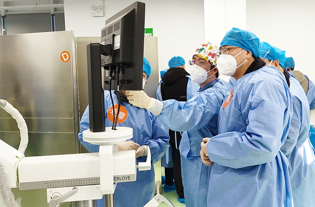 UBE腰椎管減壓術(shù)和椎間融合術(shù)實(shí)操訓(xùn)練營(yíng),普愛(ài)C形臂全程護(hù)航 UBE腰椎管減壓術(shù)和椎間融合術(shù)實(shí)操訓(xùn)練營(yíng),普愛(ài)C形臂全程護(hù)航