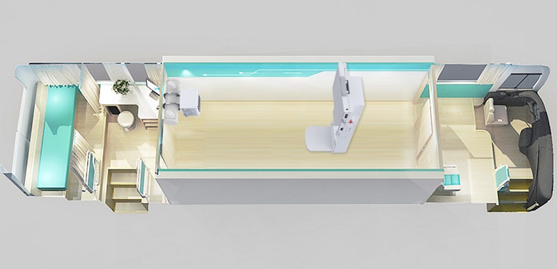 車載DR在醫療車 車載DR在醫療車